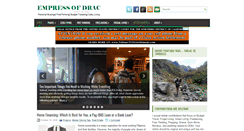 Desktop Screenshot of empressofdrac.com